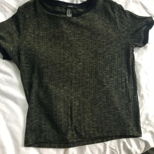 Dark green with black detailing top